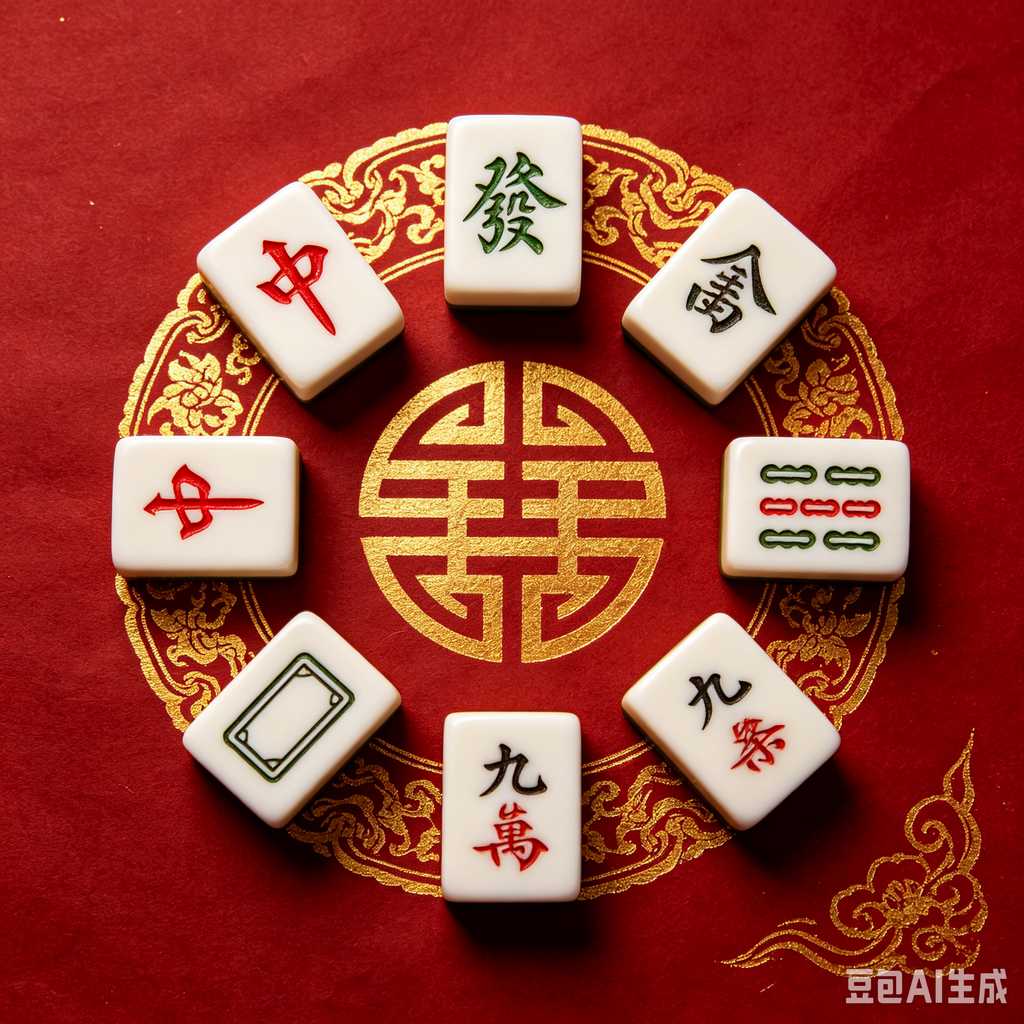 mahjong tile rack set