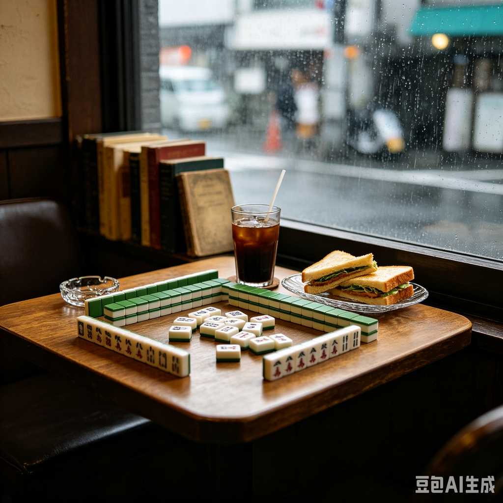 black crystal mahjong tiles